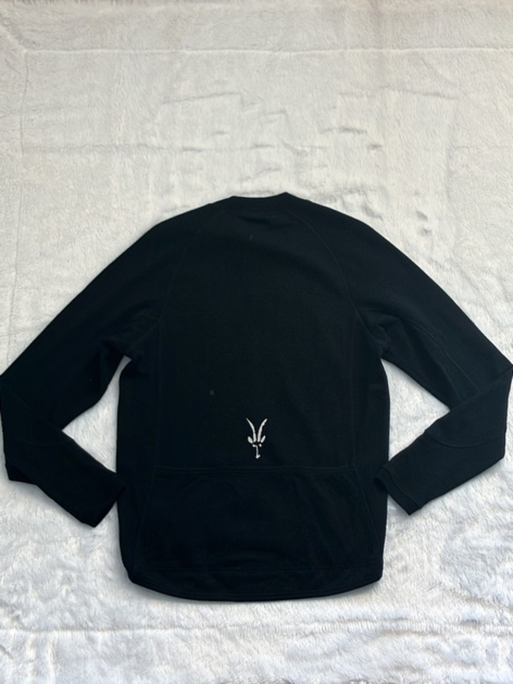 Like New Black Ibex Merino Wool Full Zip Jacket, Size Large